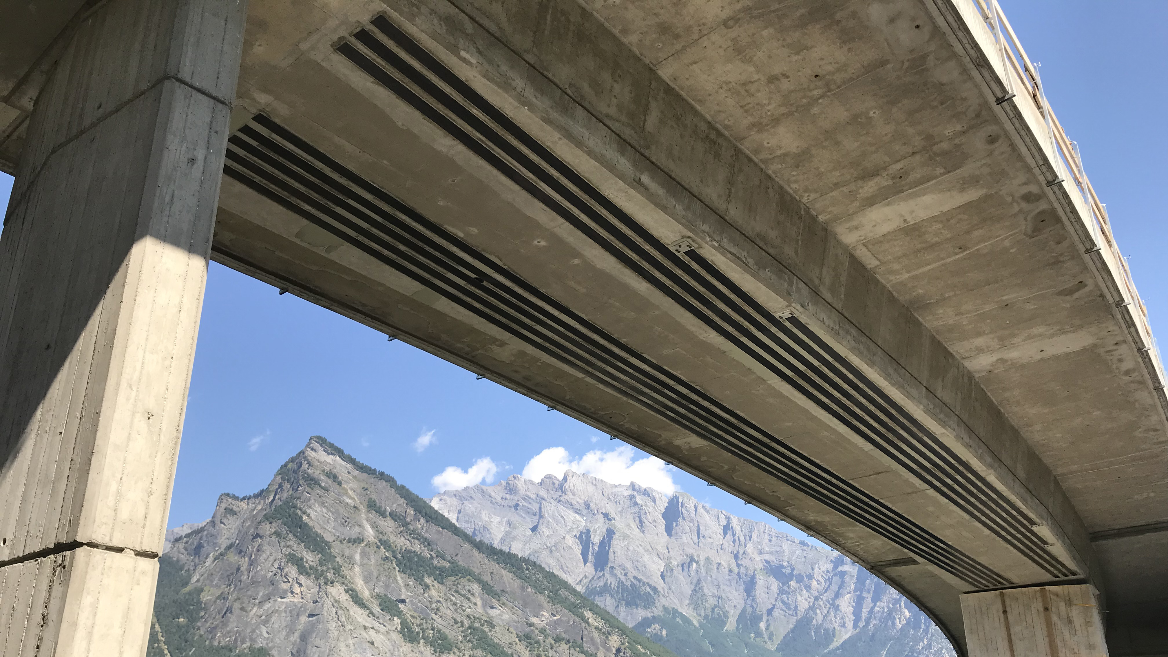 Renforcement des rampes d'accès