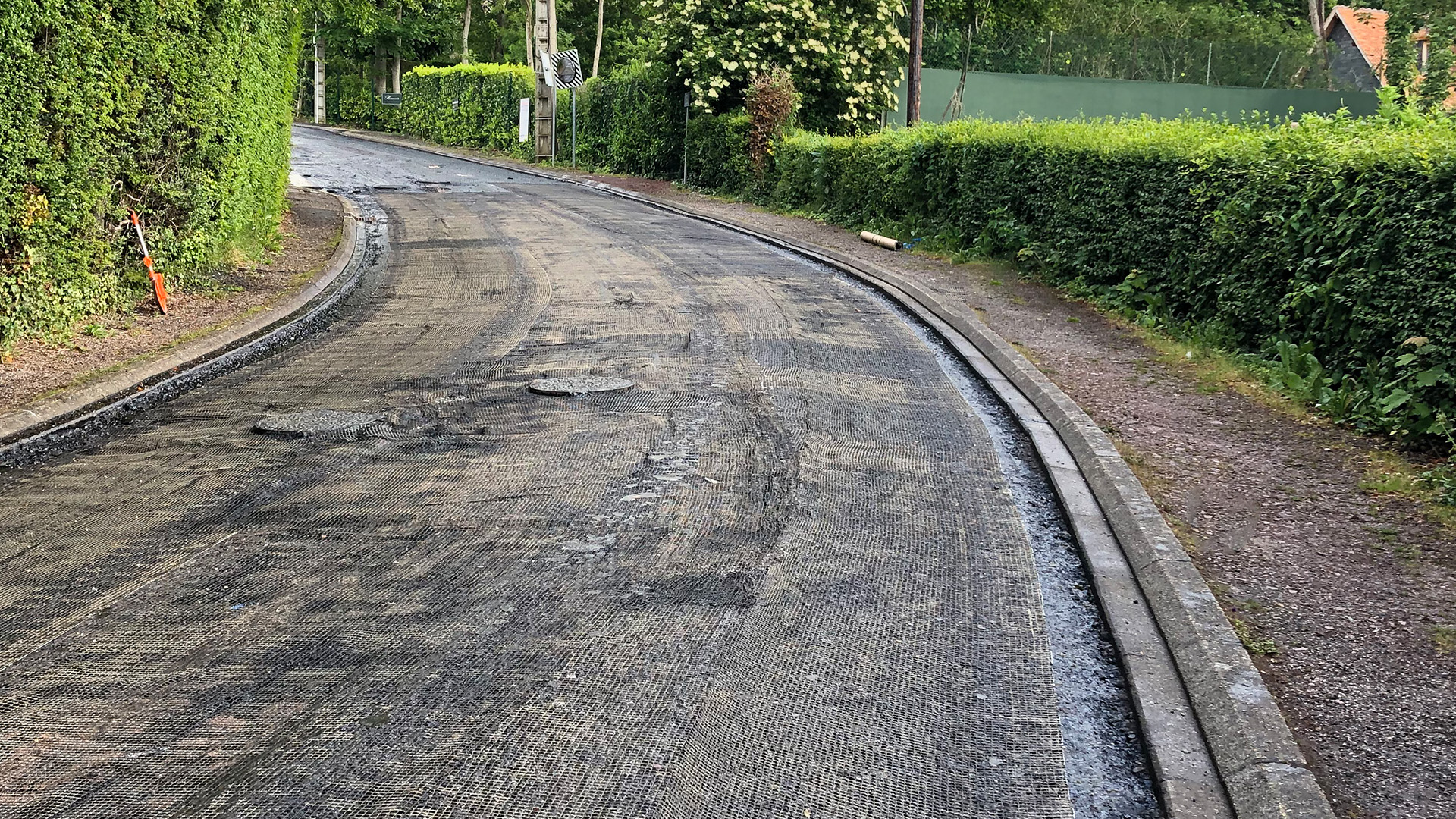 Renforcement de la RD163 