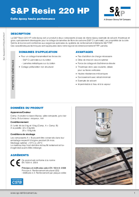 S&P Resin 220 HP (FDT)
