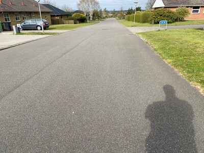 Chaussée toujours en parfait état après 5 ans