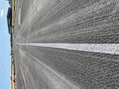 Concrete trench for airfield lighting